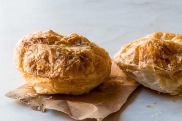 Traditional izmir boyoz / round borek