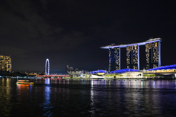 Fototapeta na wymiar Marina Bay Sands