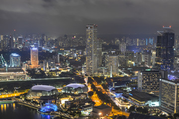 Skyline Singapur