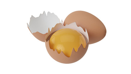 Fresh egg concept