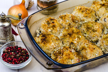 Baked in the oven meat balls