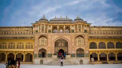 Fototapeta na wymiar This is a very famous and historical monument and are more than 300 years old situated in the beautiful city of Jaipur, India. 