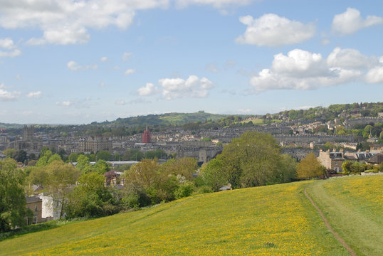 View of Bath from Widcombe