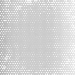 Grey dotted background. Vector modern background for posters, brochures, sites, web, cards, covers, interior design