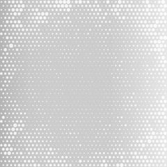 Grey dotted background. Vector modern background for posters, brochures, sites, web, cards, covers, interior design