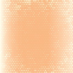 Orange peach dotted background. Vector modern background for posters, sites, web, cards, covers, interior design