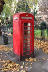 Obraz premium British Red Telephone Box
