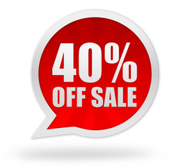 off sale badge concept       3d illustration