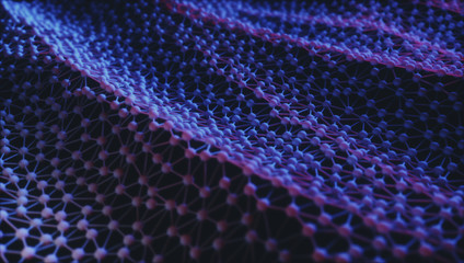 Illustration of connected dots