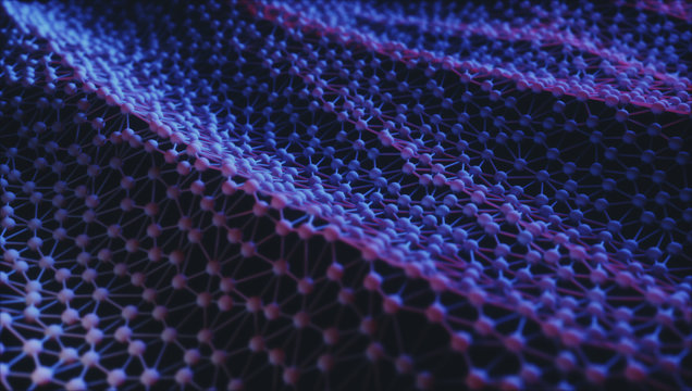 Illustration of connected dots