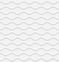 White modern wavy pattern.