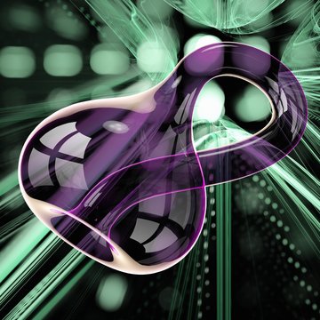 Klein bottle, illustration
