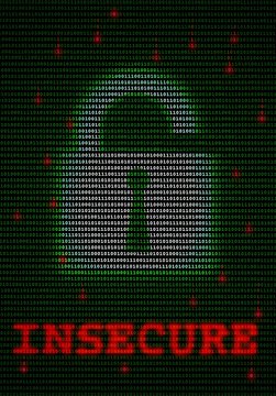 Illustration of data encryption unlock