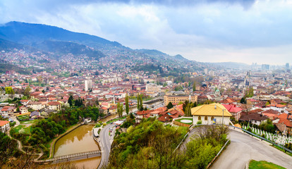 Fototapeta na wymiar Sarajevo, Bosnia