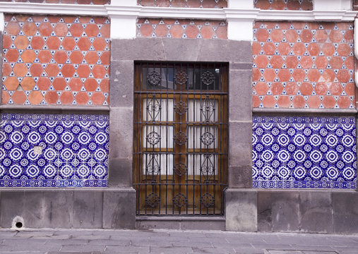Texture, Talavera Poblana, Puebla, Mexico