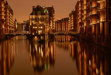 Obraz premium Hamburg Speicherstadt