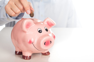 Young beautiful woman wearing black evening dress