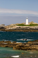 Fototapeta na wymiar Lighthouse on a clear day