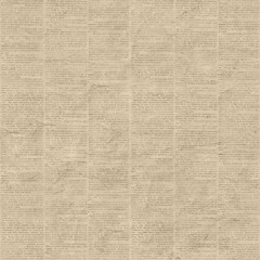 Vintage newspaper seamless pattern