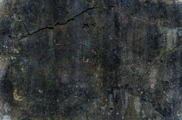 Grungy and smooth bare concrete wall