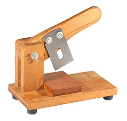 A biltong or dried mead cutter