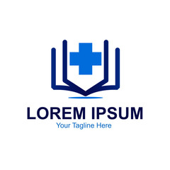 Fototapeta premium health book logo