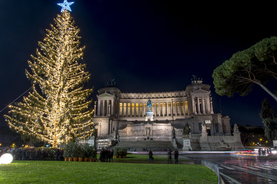 Beautiful Rome at christmas time