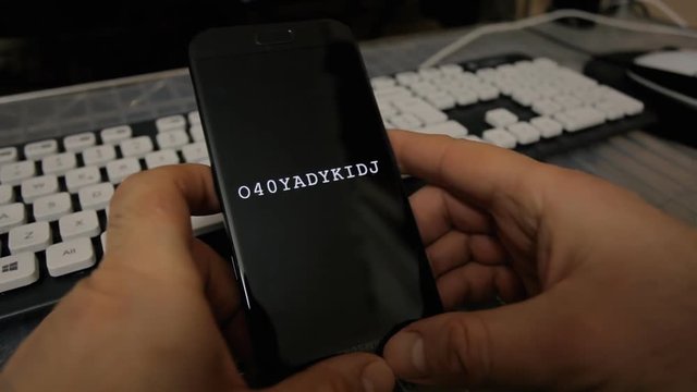 Browsing or watching on a smartphone: an automated script cracking easy ordinary passwords with brute-force method, one letter at a time.
