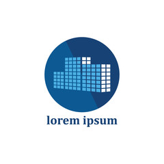 Building Logo Vector Template Design