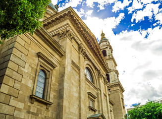 St. Stephen's Basilica Cathedral in Budapest, Hungary.