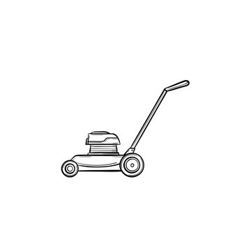 Vector hand drawn mover outline doodle icon. Mover sketch illustration for print, web, mobile and infographics isolated on white background.