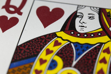 A Queen of Hearts from a Deck of Cards