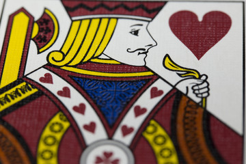 Jack of Hearts from a Deck of Cards