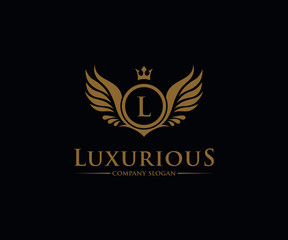 luxury logo vector