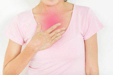 Acid reflux in old women