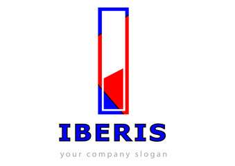 letter I logo Template for your company