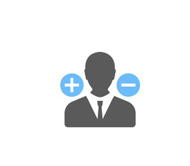 Modern Business Man Icon