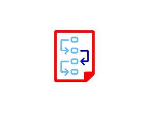 Modern Business Planning Icon