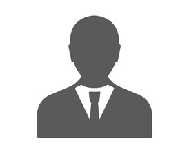 Modern Business Man Icon