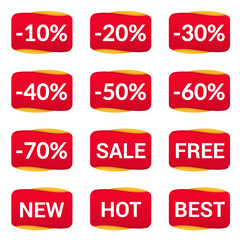 Sale Stickers