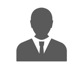 Modern Business Man Icon