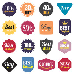 Vintage Retro Vector Logo for banner