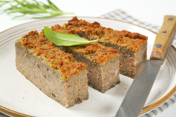 pork and liver meatloaf