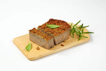 pork and liver meatloaf