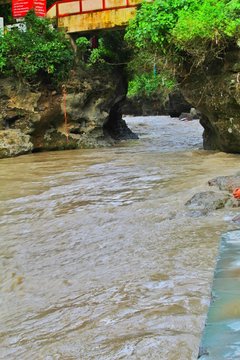 River from rocks