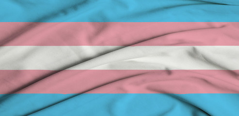 Transgender Flag Silk