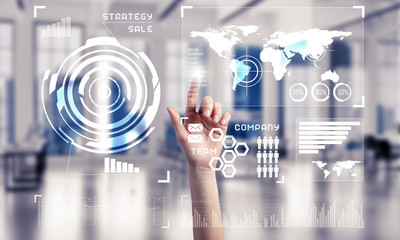 Concept of using modern technologies for business globalization 