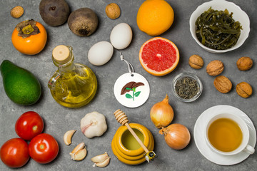 Food products useful for liver