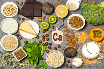 Food is source of calcium