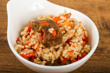 Asian rice - Plov